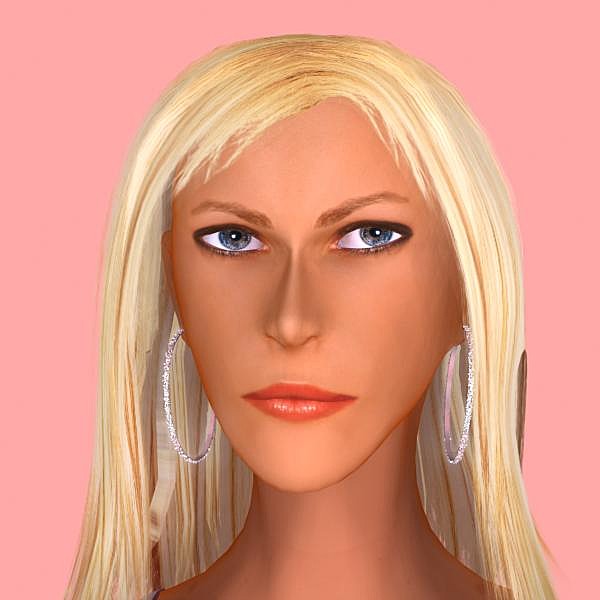 3ds max attractive woman - Kate by rtep CZ