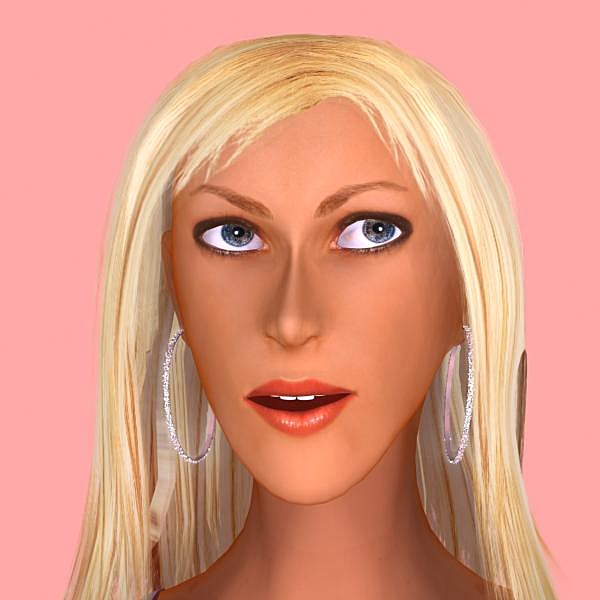 3ds max attractive woman - Kate by rtep CZ