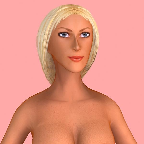 3ds max attractive woman - Kate by rtep CZ
