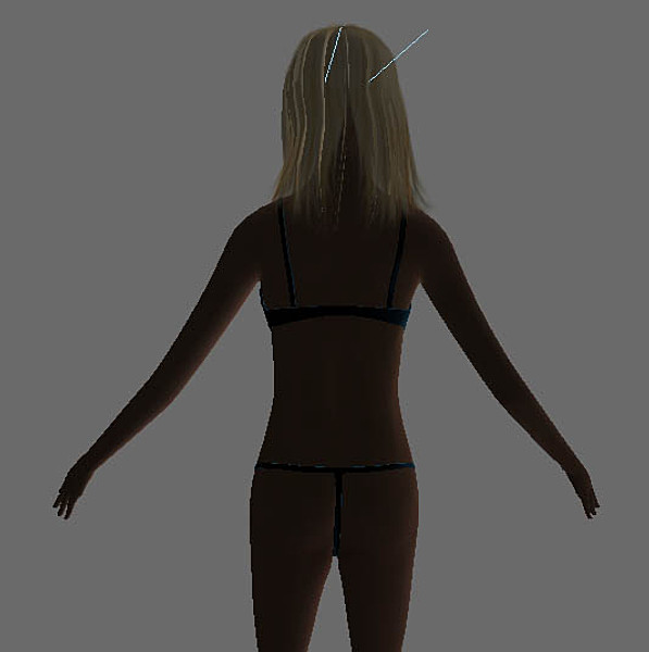 3ds max attractive woman - Kate by rtep CZ
