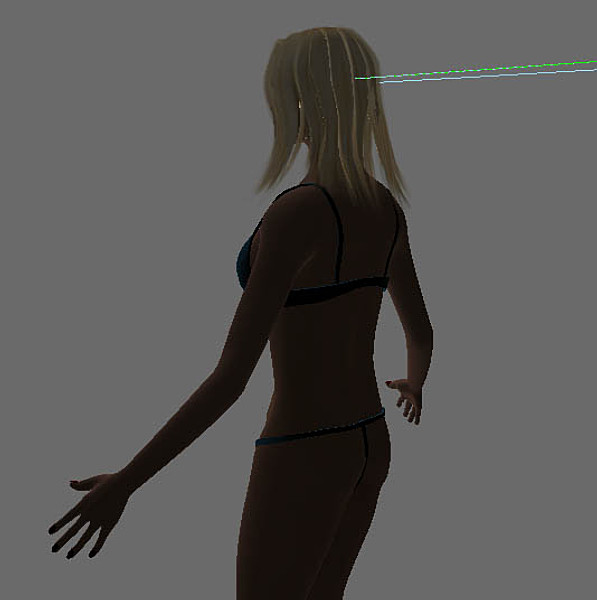 3ds max attractive woman - Kate by rtep CZ