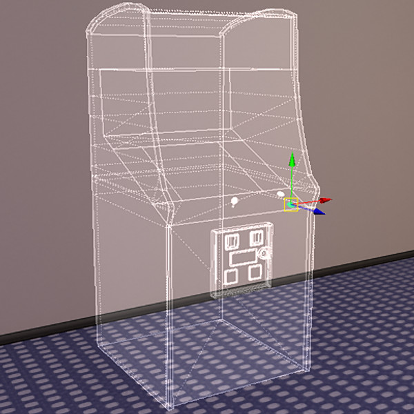 3d classic pac man arcade - Pac Man Arcade Game by My3DGuy