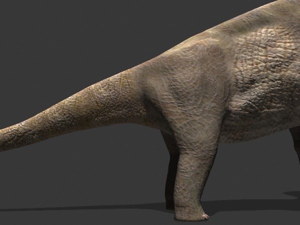 3d model of jurassic brachiosaur - True JP Brachiosaur OBJ by Virtual creator