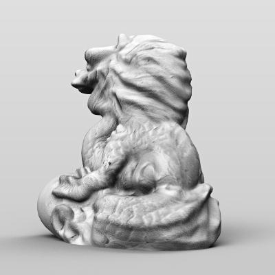 snake 3d model - Statue_of_the snake by 3d_Wanderer