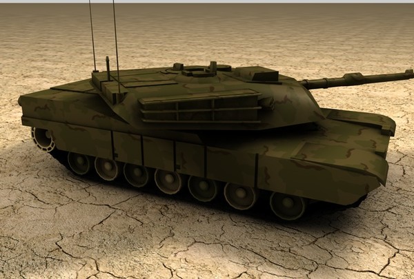 3d tank military - Tank by MattTrout