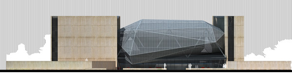 3dsmax interior exterior museum auditory - Museum and Auditory by studiorender