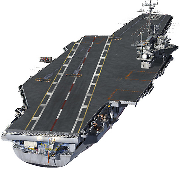 3d forrestal supercarrier uss model - CV60_Sara.zip by ptstudio