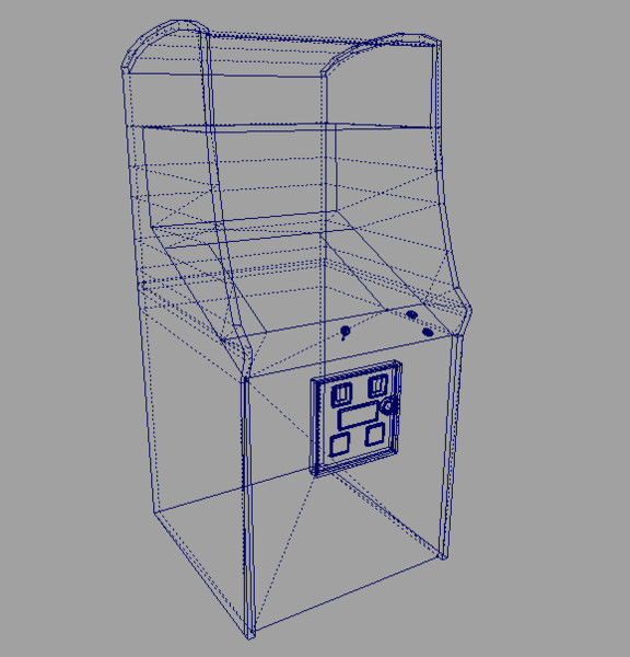 3d classic pac man arcade - Pac Man Arcade Game by My3DGuy