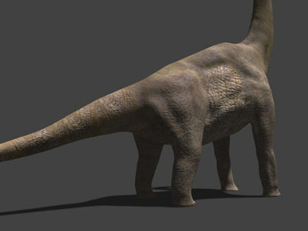 3d model of jurassic brachiosaur - True JP Brachiosaur OBJ by Virtual creator