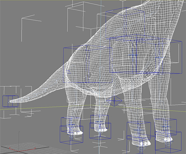 3d model of jurassic brachiosaur - True JP Brachiosaur OBJ by Virtual creator