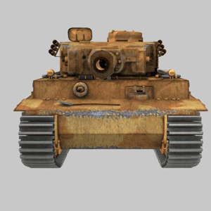 3d german tiger tank model - Tigertank.mb by vipermjs