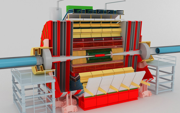 large hadron collider - x - Large Hadron Collider (LHC) - CMS by Tornado Studio