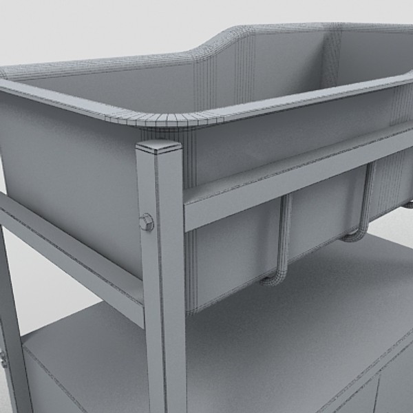 3d mobile bassinet model - mobile bassinet by monkeyodoom