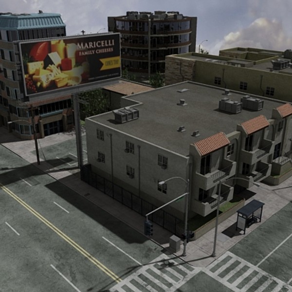 residential city block max - High Res Residential City Block by dastolidigital