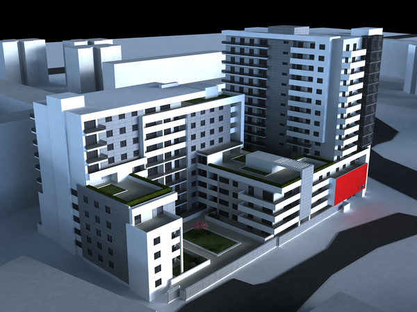 definition business centre 3d model - High Definition Business Centre by studiorender