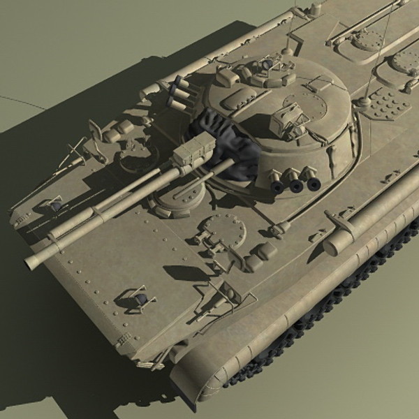 bmp-3 russian russia 3d model - BMP3 Russian APC by earth art
