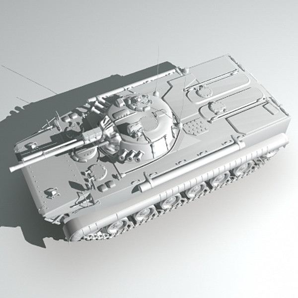 bmp-3 russian russia 3d model - BMP3 Russian APC by earth art