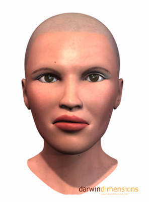 head facials expressions 3d ma - TurboHead3.zip by Darwin Dimensions