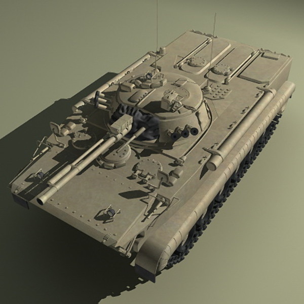 bmp-3 russian russia 3d model - BMP3 Russian APC by earth art