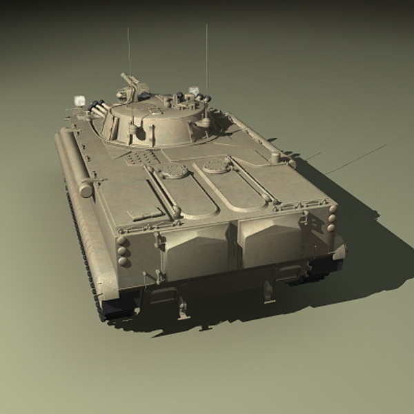 bmp-3 russian russia 3d model - BMP3 Russian APC by earth art