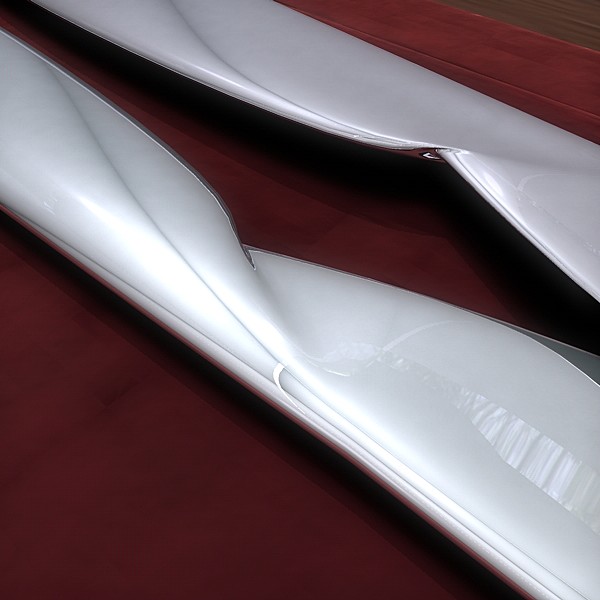 cinema4d silver knife - Silver Knife by desigm