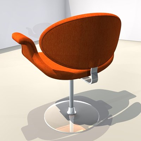 free 3ds model chair yellow orange - Chair yellow/orange by GTTB
