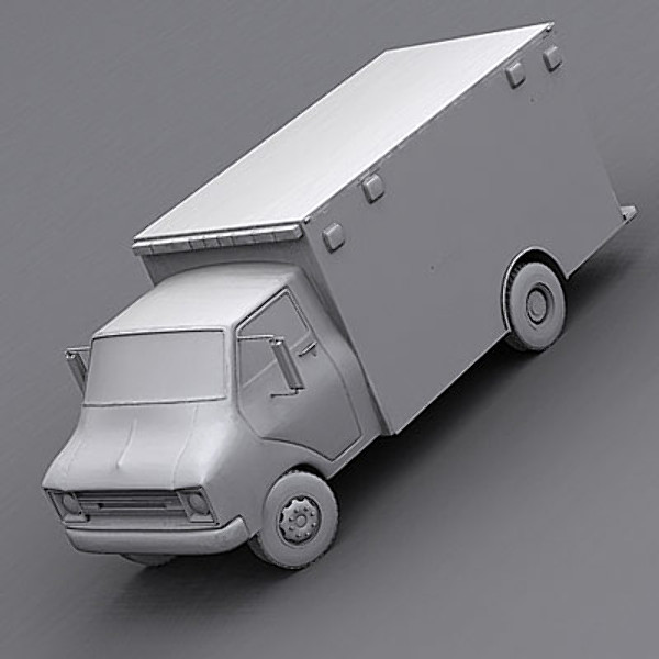 3ds ambulance emergency rescue - Classic Ambulance 3ds by QLEE
