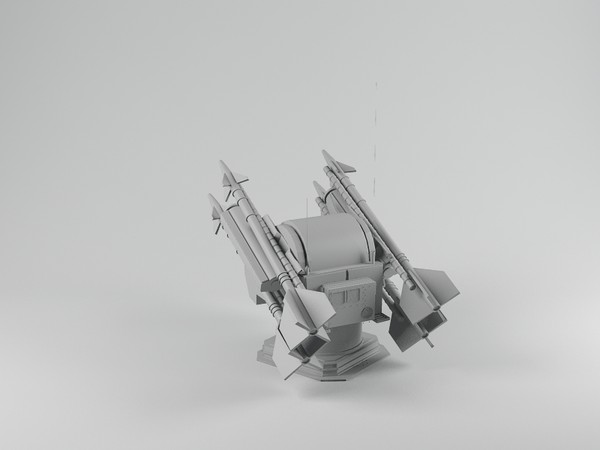 3d model rocket launcher - Rocket Launcher by dentonvanzan