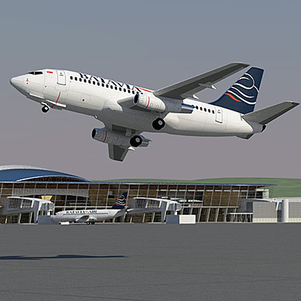 3dsmax 737 200 airliner oceania - 737 200 Collection. Eight Oceania Airlines by ArqArt3D