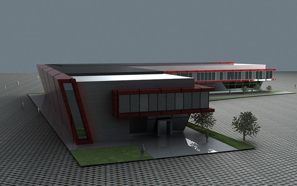 dxf office building - Offices by studiorender