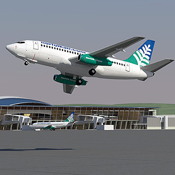 3dsmax 737 200 airliner oceania - 737 200 Collection. Eight Oceania Airlines by ArqArt3D
