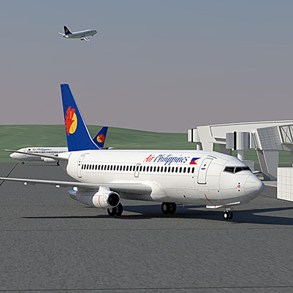 3dsmax 737 200 airliner oceania - 737 200 Collection. Eight Oceania Airlines by ArqArt3D