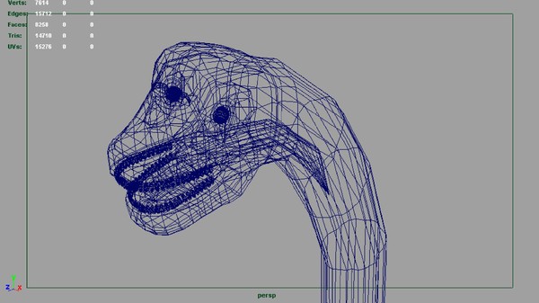 brachiosaurus obj - Brachiosaurus.mb by EMB3D