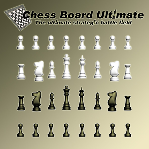 chess board 3d max - Chess Board Ultimate by utanmaz