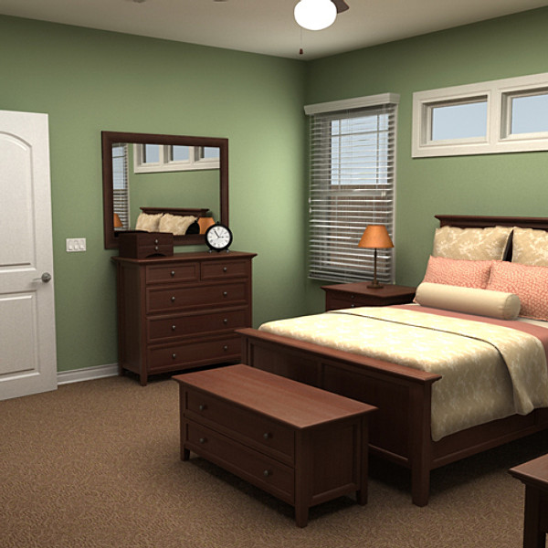 3d house interior exterior model - house interior/exterior by monkeyodoom