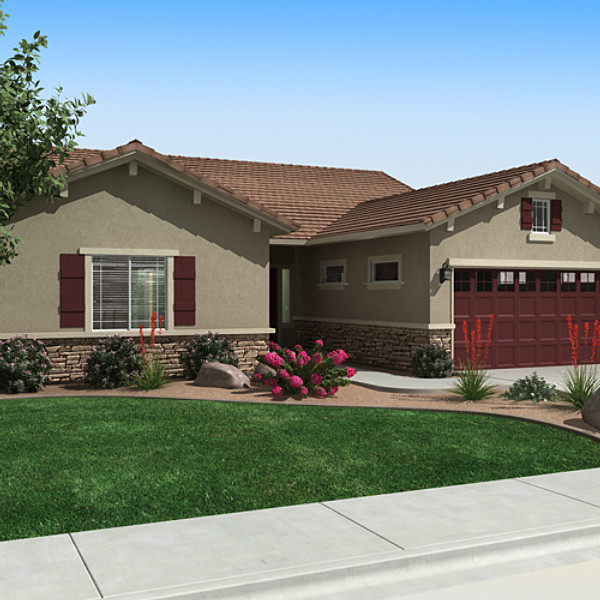 3d house interior exterior model - house interior/exterior by monkeyodoom