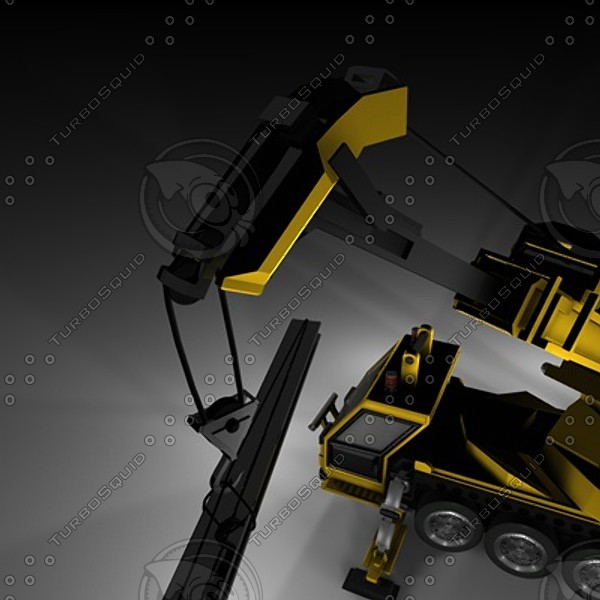 crain truck 3d c4d - The Ultimate Crain Truck.zip by Next 3D Gen