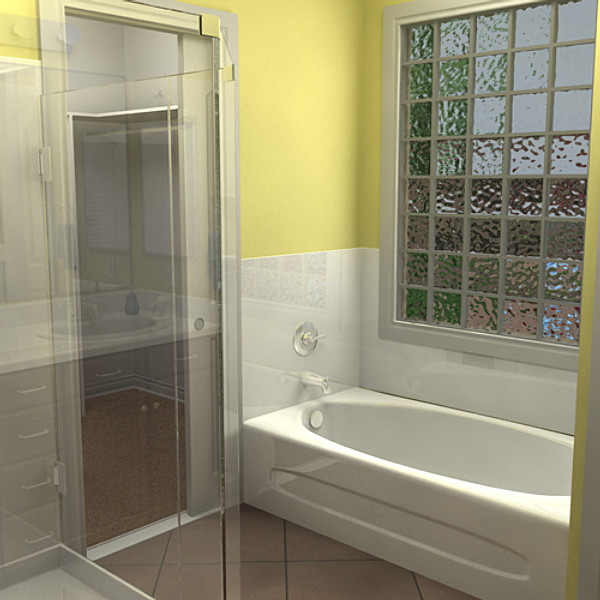 3d house interior exterior model - house interior/exterior by monkeyodoom