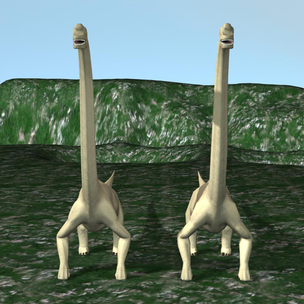 brachiosaurus obj - Brachiosaurus.mb by EMB3D