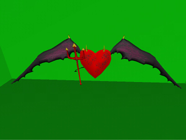 3d demon heart model - DemonHeart.zip by Rabidpixel