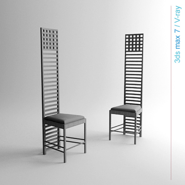 directx charles rennie mackintosh chair - Hillhouse by lajhar