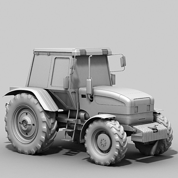 max farm tractor - Farming tractor by Sandu_Bublic