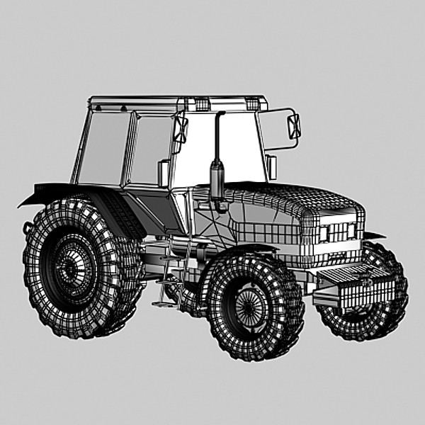 max farm tractor - Farming tractor by Sandu_Bublic