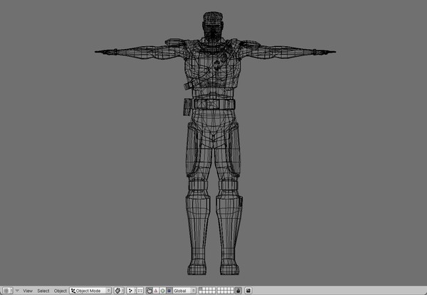 future blender 3d blend - FutureSoldier1.1.blend1.blend by EMB3D