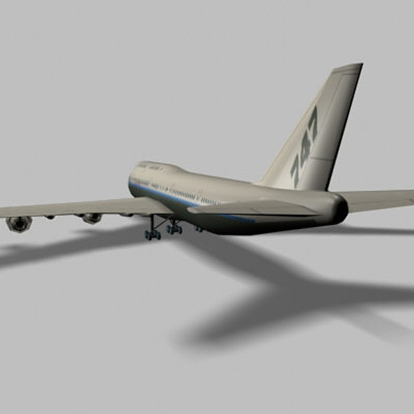 max b747-200 jumbo jet - B747-200 jumbo jet by habakuk