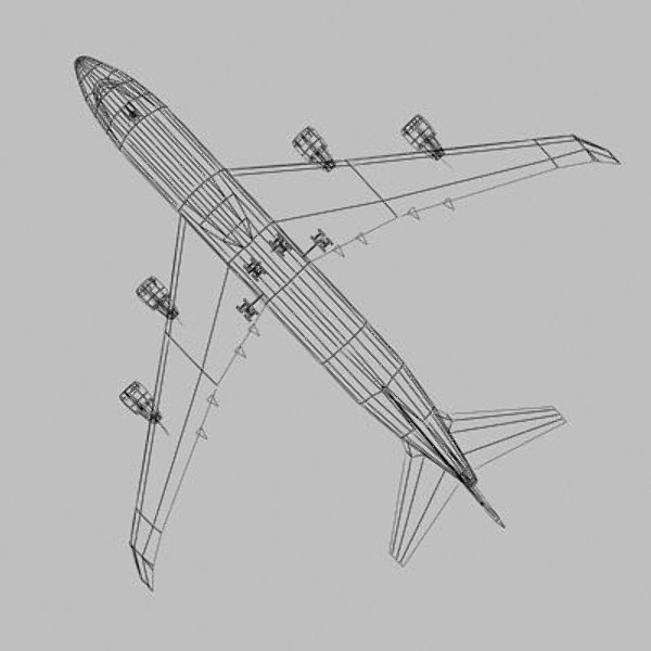 max b747-200 jumbo jet - B747-200 jumbo jet by habakuk