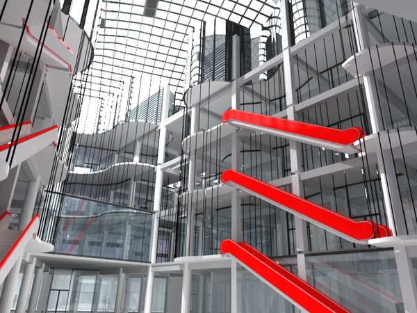 max commercial centre - Commercial Building by studiorender
