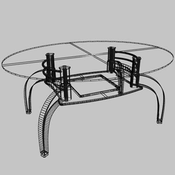 pack center tables 3d max - Tables Pack Vol 03 by sabah_au