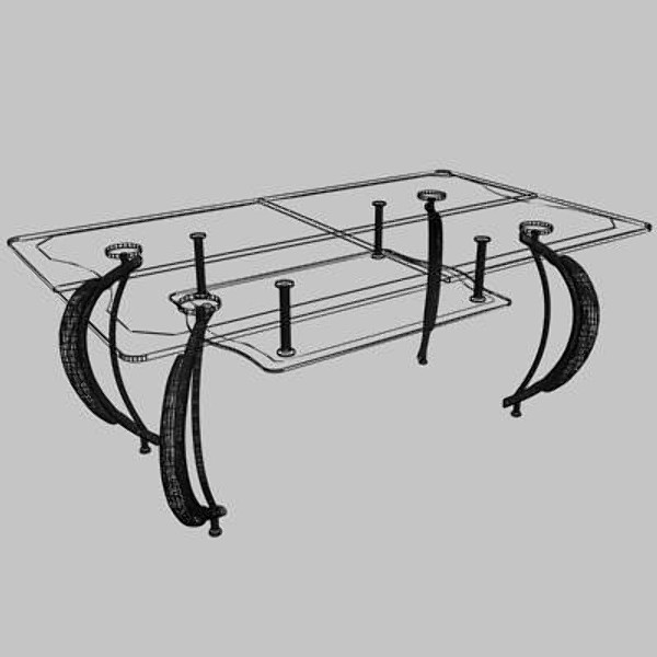 pack center tables 3d max - Tables Pack Vol 03 by sabah_au