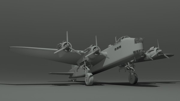 ww2 short stirling bomber 3d model - Short Stirling MK 1 Bomber by 3depix